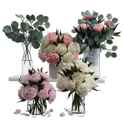 现代花瓶花艺 玻璃花瓶